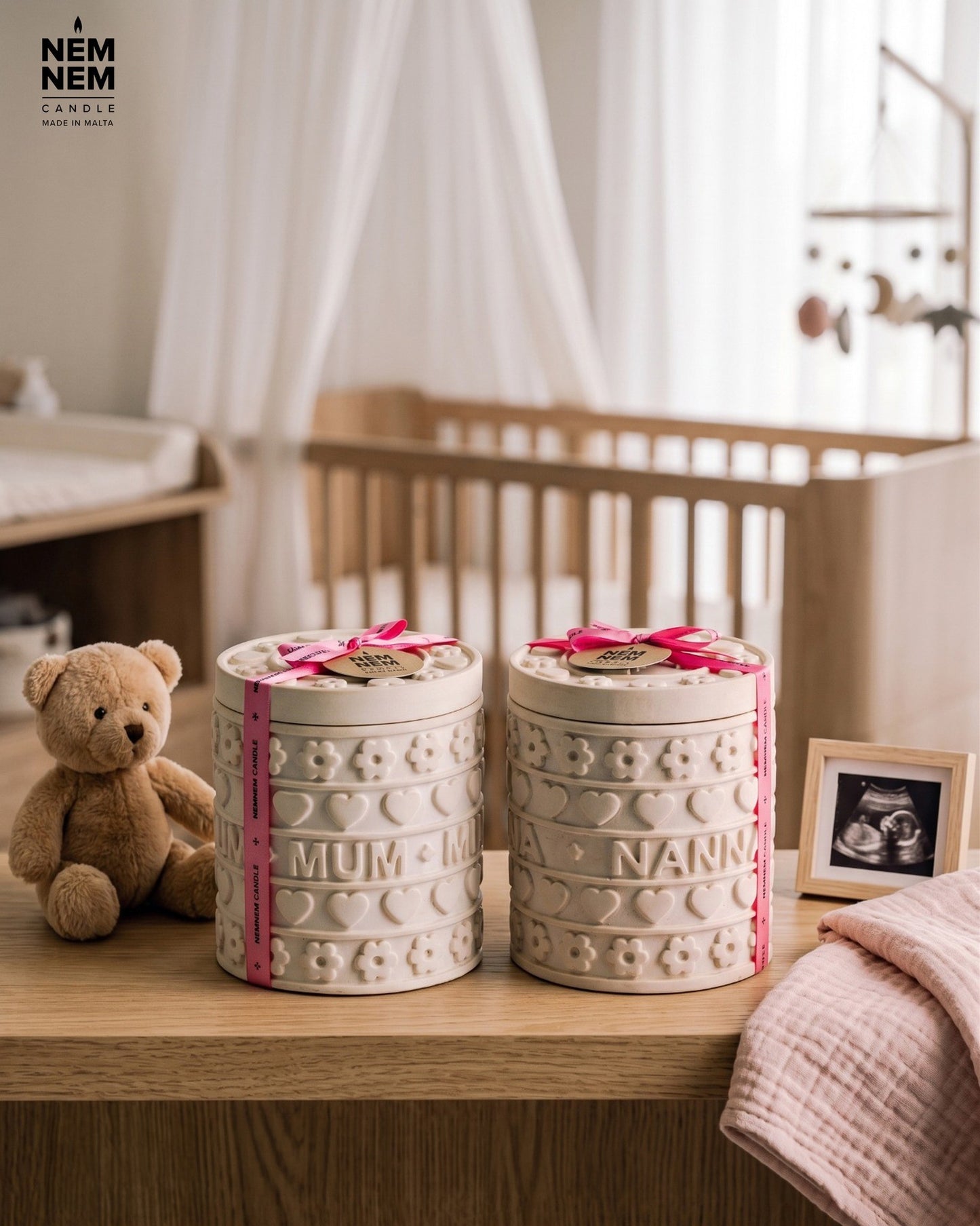 To Nanna With Love Candle