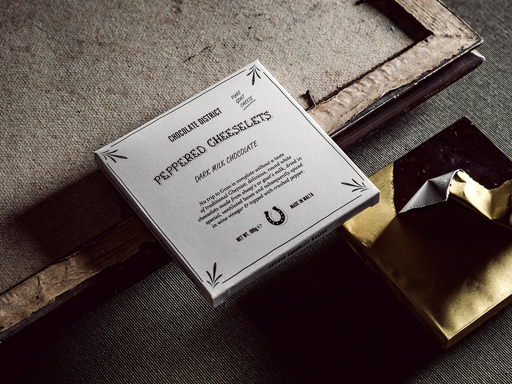 Peppered Cheeslets Dark Chocolate