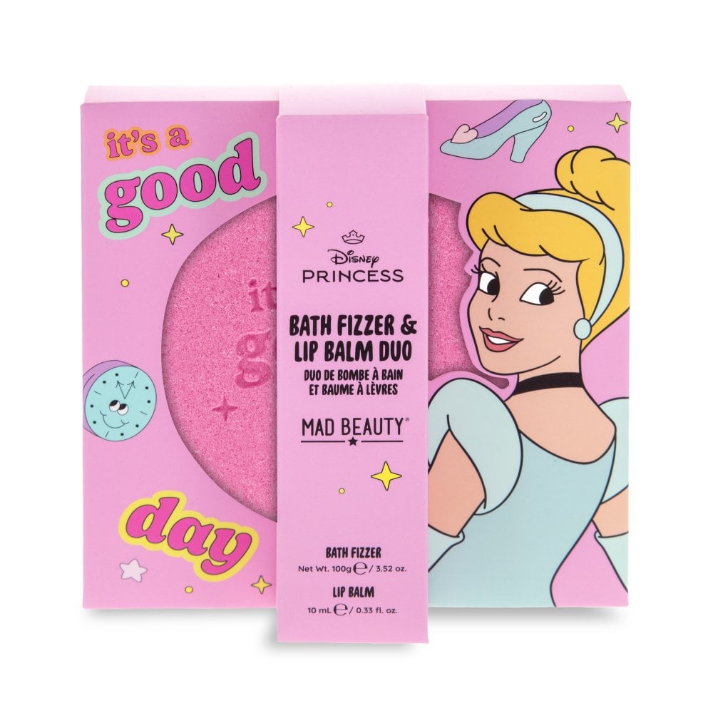 Cindirella Bath Fizzer & Lip Balm Duo
