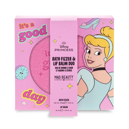 Cindirella Bath Fizzer & Lip Balm Duo