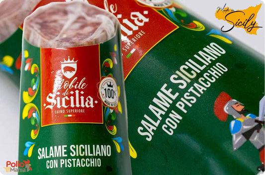 Salame Sicilliano Con Pistacchio