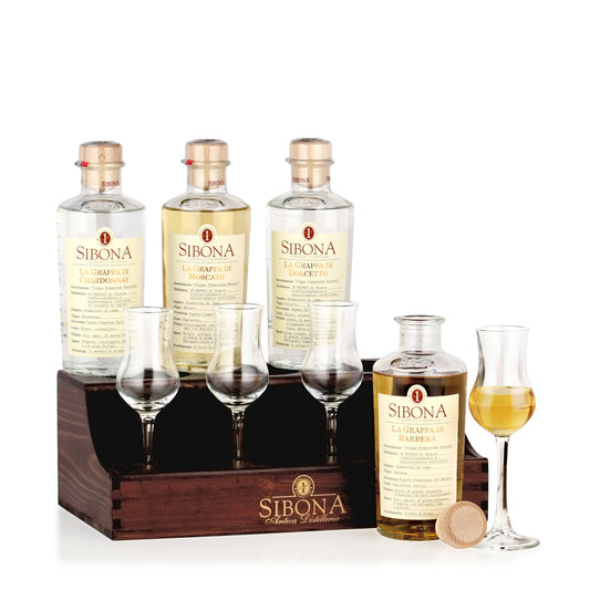 Sibona Grappa Old Tavern Gift Set