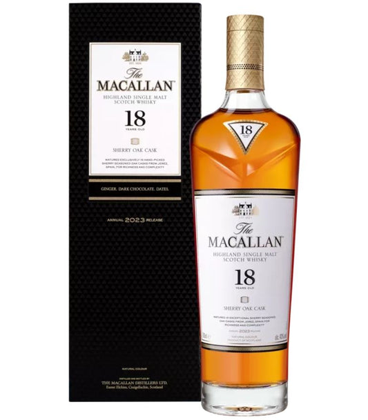 The Macallan 18Yrs Old Sherry Oak