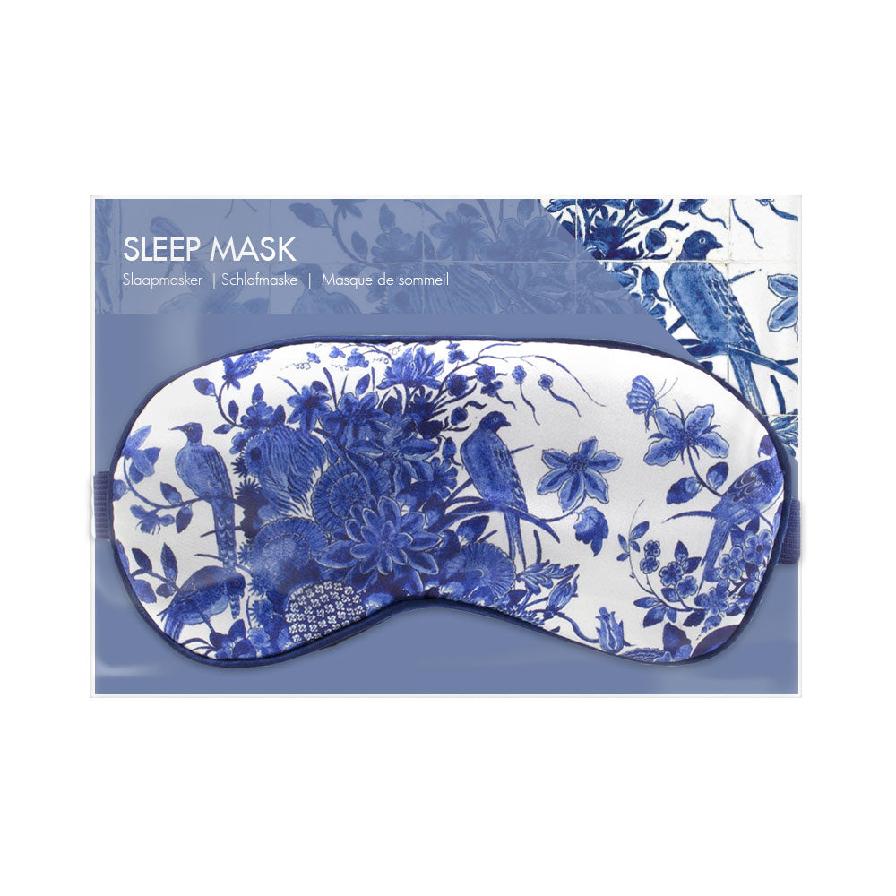 Blue Bird Sleeping Mask
