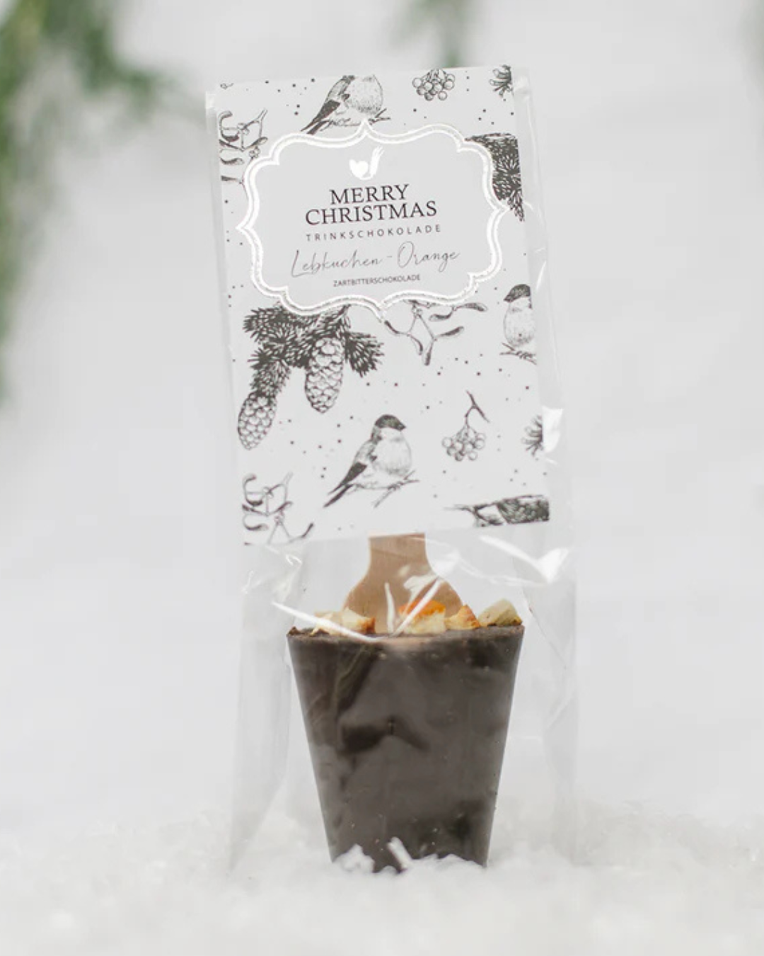 Hugs, Kisses & Christmas Wishes Hot Chocolate Stick