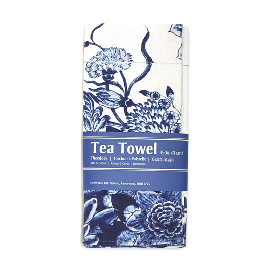 Blue Birds Tea Towel