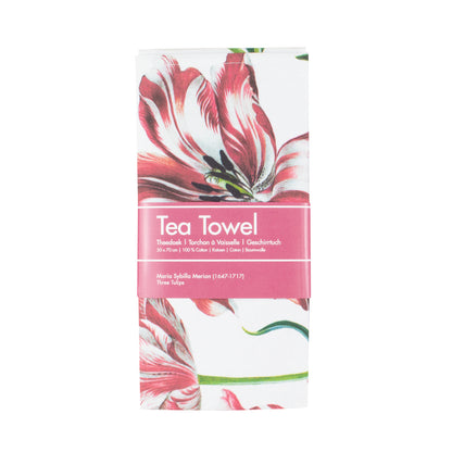 Three Tulips Tea Towel